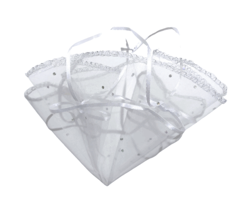 Bolsa de organza círculo